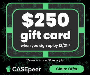 $250 giftcard when you sign up by 12/31 | CasePeer