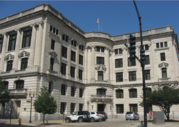 exterior of Vermilion County Courthouse