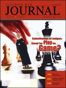 November 2006 Illinois Bar Journal Issue Cover