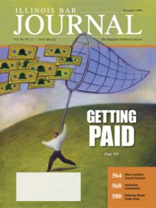November 2008 Illinois Bar Journal Issue Cover