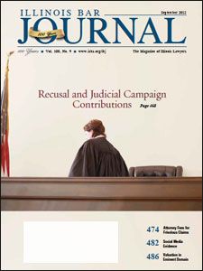 September 2012 Illinois Bar Journal Issue Cover