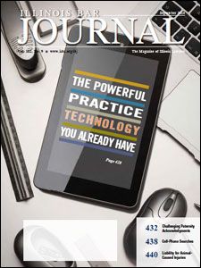 September 2014 Illinois Bar Journal Issue Cover