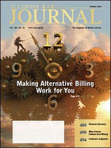 October 2014 Illinois Bar Journal Issue Cover