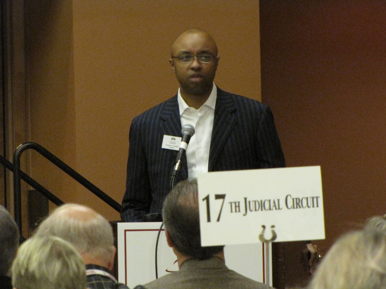 Illinois Bar Foundation President Vince Cornelius