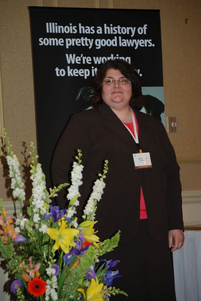 YLD Law Student Division Award winner Andrea Taylor