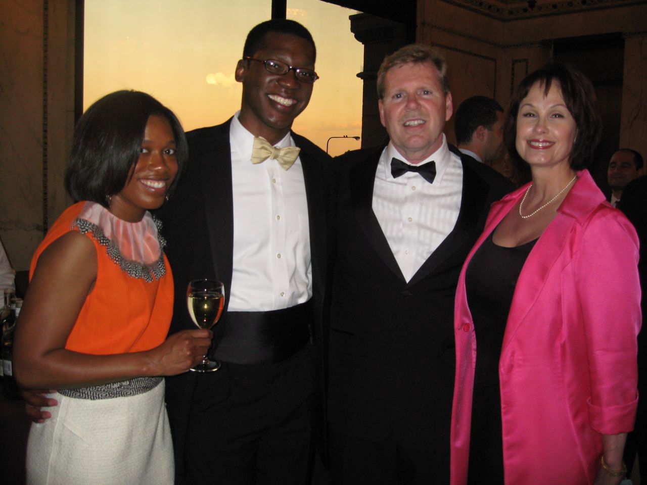 Enjoying the 2009 Summer Soiree.