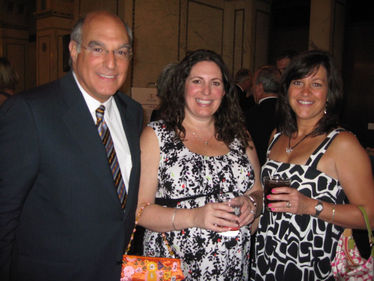 ISBA Second Vice President Mark Hassakis, IBF Executive Director Susan Lewers and IBF Associate Executive Director Lisa Corrao