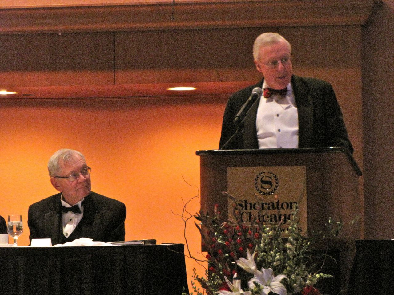 Chief Justice Thomas Fitzgerald and ISBA President John O'Brien
