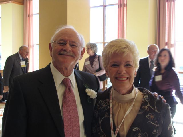 Northwestern University School of Law Class of 1960 classmates Norman Shubert and Carole Bellows