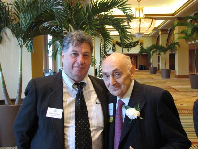 ISBA Board member Mauro Glorioso and Distinguished Counsellor Angelo Ruggiero