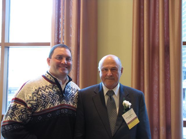 Distinguished Counsellor William R. Stanczak and guest