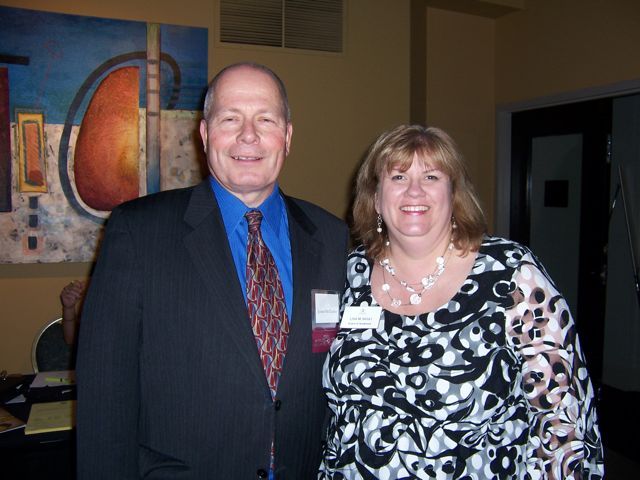 ISBA Board of Governors James McCluskey and Lisa Nyuli