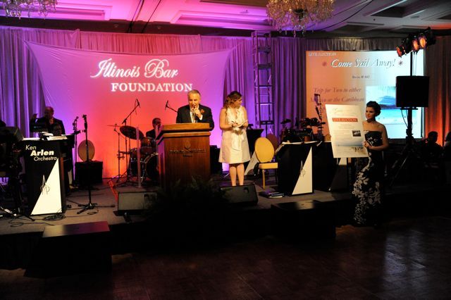 Live Auctioneer Mike Monico gets the bidding started!