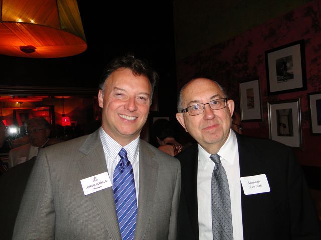 ISBA President John Locallo and Anthony Slawniak