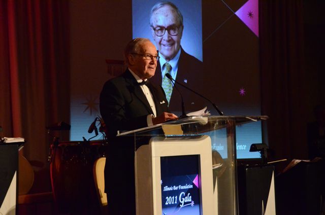 IBF Distinguished Award for Excellence recipient Newton Minow