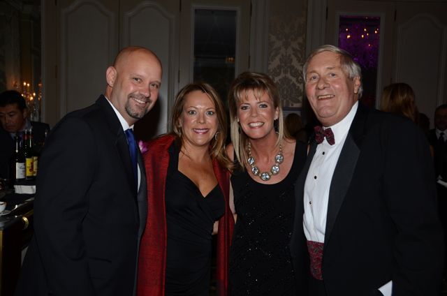 Board Gala Chair Shawn Kasserman, Cook County Judge Elizabeth Budzinski, ISBA Board member Karen Enright and Gala Co-Chair Rudy Schade