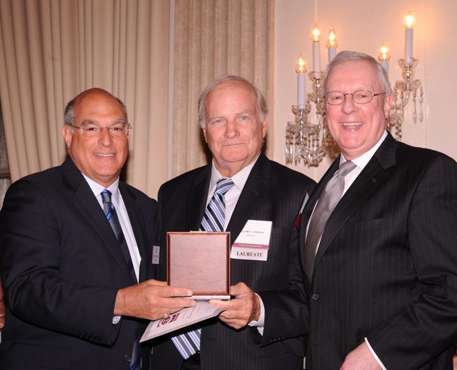 William V. Johnson receives his Laureate medal