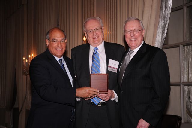 Laurete Leo H. Konzen receives his medal