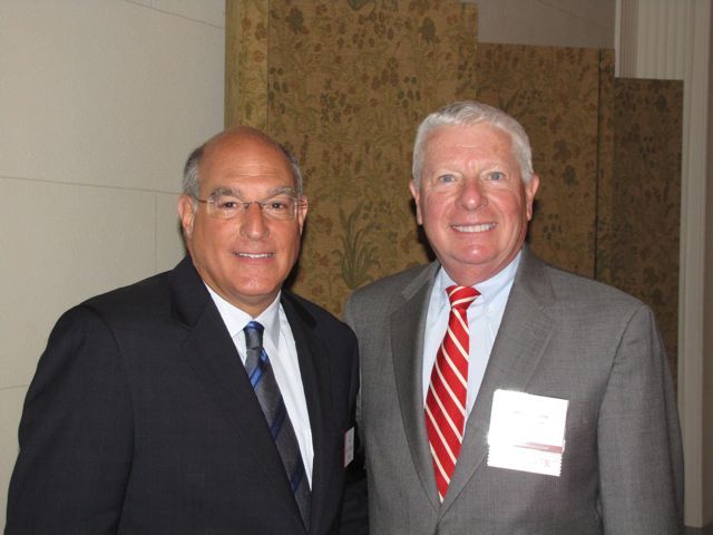 ISBA President Mark D. Hassakid and Laureate inductee David Sosin