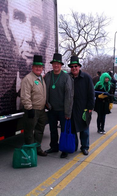 ISBA Board member Judge Russell Hartigan, ISBA President-elect John Locallo and incoming ISBA 3rd VP Rick Felice. 