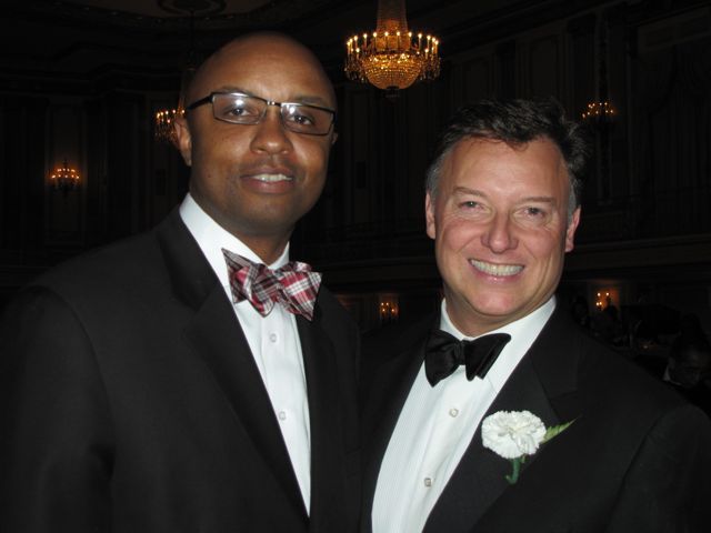 ISBA Board member Vince Cornelius, and President Locallo