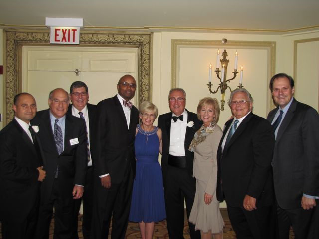 ISBA leaders on hand to support President Locallo