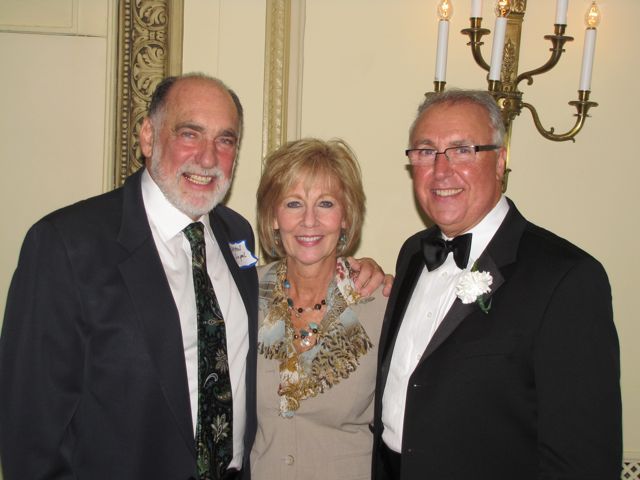Warren Lupel, Janet Davi and ISBA Board member Umberto Davi