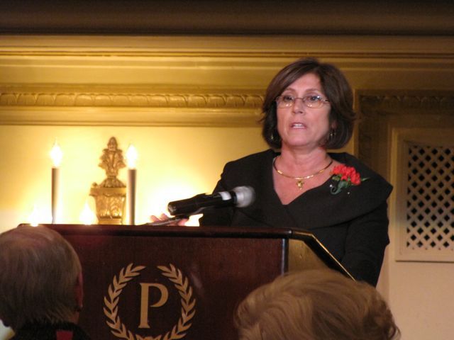 Helen M. Cerise Award recipient Mary Seminara Schostok
