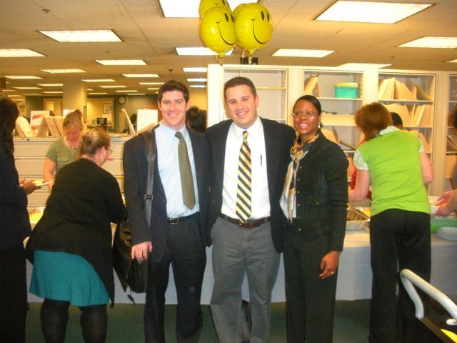 SSBA Officers attending the breakfast are (from left): Dennis Dwyer (Treasurer), William Galati (President) and Dawn Porter (Vice President). 