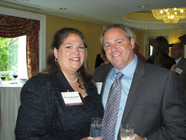 New admittee Shelly Ann Johnson and guest