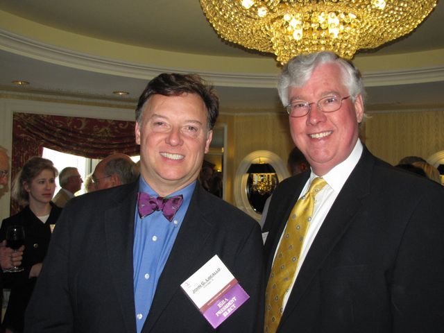 ISBA President-elect John G. Locallo and IBF President George Mahoney