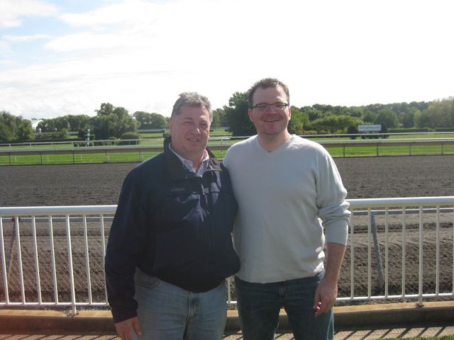 ISBA Board member Mauro Glorioso and YLD Immediate Past Chair Bob Fink