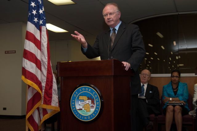 Hon. Thomas L. Kilbride, Chief Justice of the Illinois Supreme Court, shared his reflections on Judge Leighton's life and career.