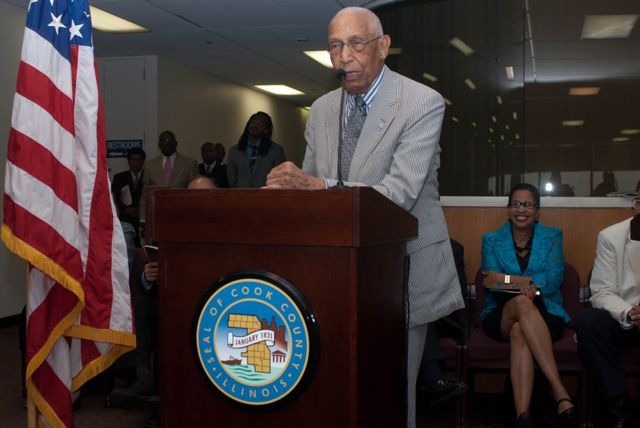 Judge Leighton delivers remarks and thanks.  