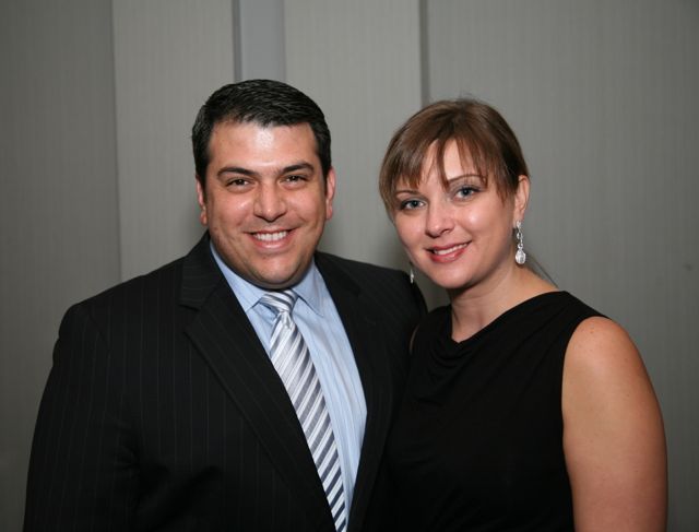 YLD Council member Tarek Fadel and former YLD Chair Kelly Gandurski