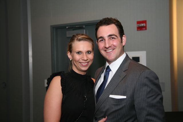 Incoming YLD Secretary Chris Niro and his fiancee, Iryna Martyniv