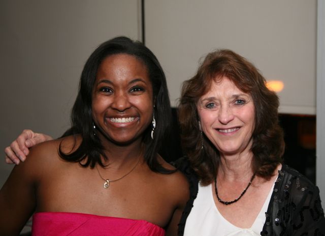 YLD Soiree Co-Chair Kenya Jenkins-Wright and ISBA Director of Bar Services Janet Sosin