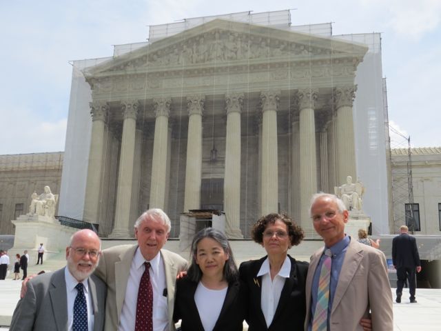 Admittees Adele Matsumi Saaf and Evelyn Marsh and guests