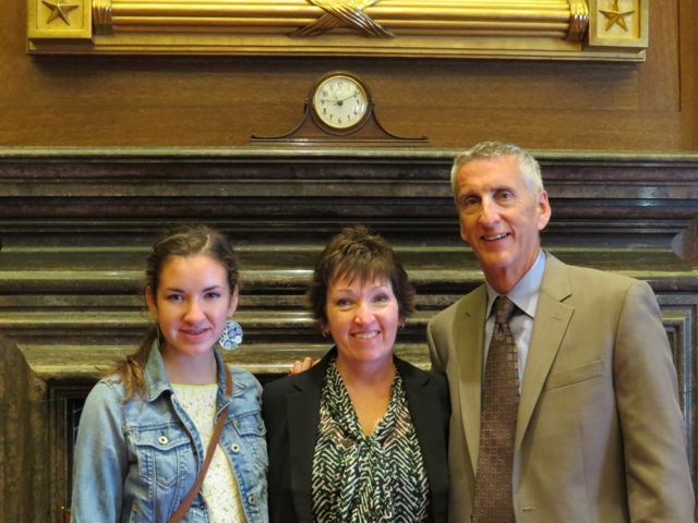 Admittee Sheila Vicars-Duncan and family