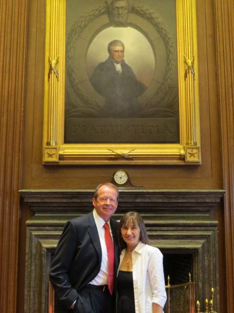 Vincent Brizgys and wife Carol Mosolygo