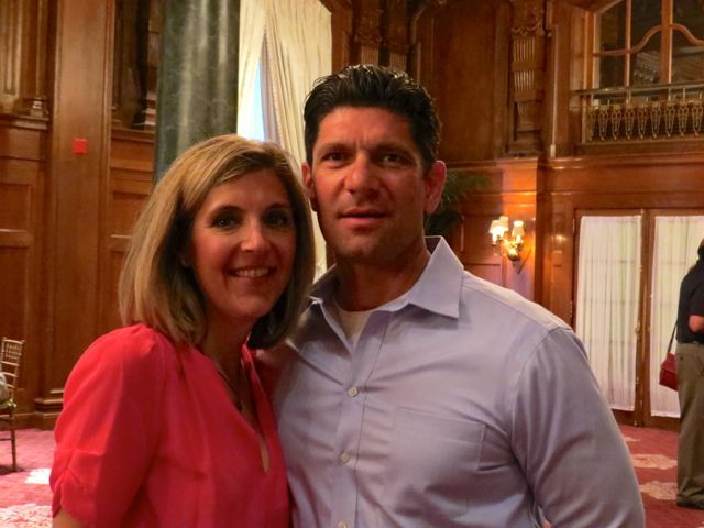 Admittee Terra Costa Howard and her husband Nick