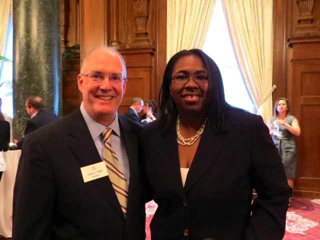 John Thies and la'Rufus Mitchell