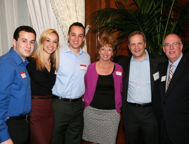 Michael C. Foltz and family with John Thies