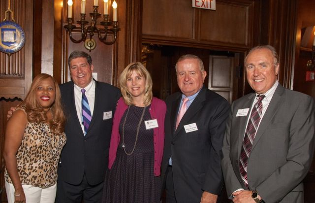 Among the guests on hand to congratulate President Felice were Cook County Judge Patrice Ball-Reed, ISBA 3rd Vice President Hon. Russell W. Hartigan and ISBA President-elect Umberto S. Davi. 