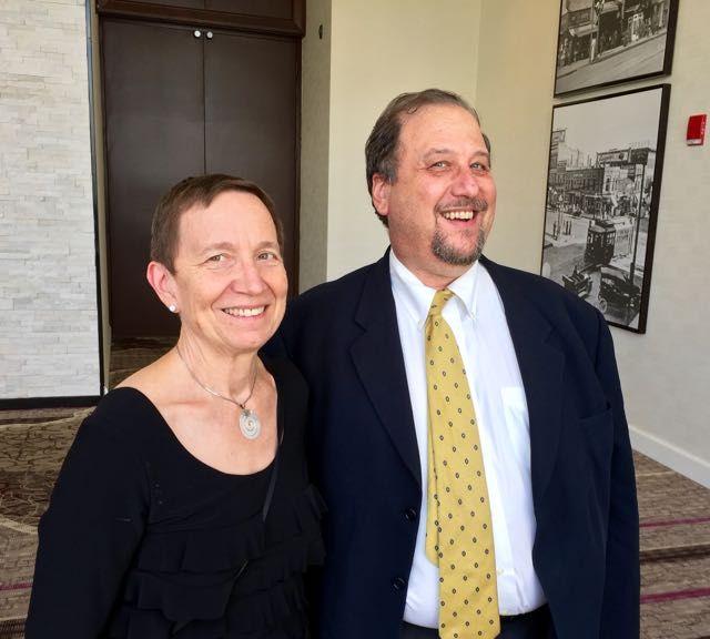 Former ISBA Board member Richard Zuckerman and his wife, Karen