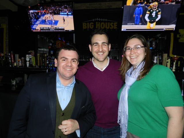 YLD Chair Jerry Napleton, YLD Immediate Past Chair Chris Niro and ISBA Board and YLD Council member Angelica Wawrzynek