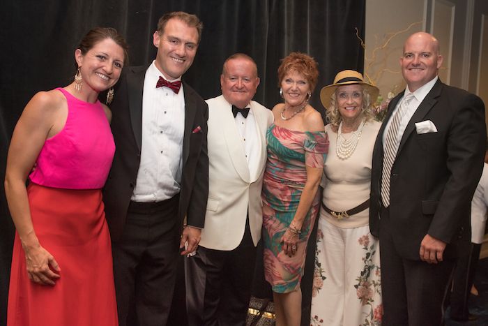 President Russell Hartigan and family