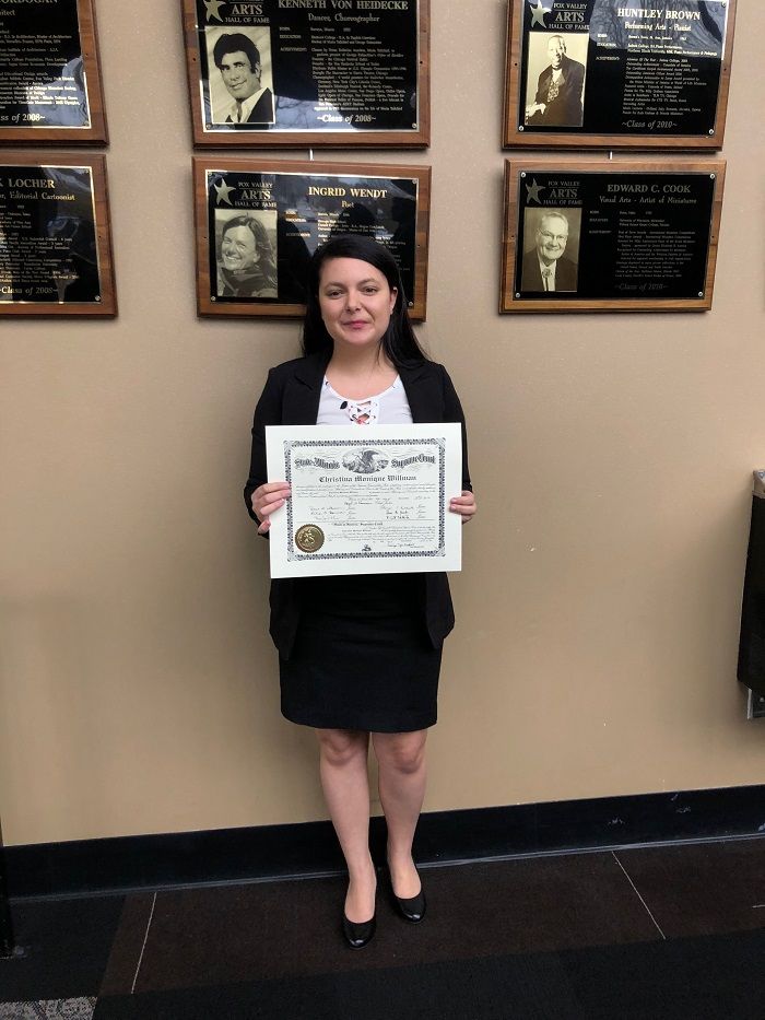 New attorney Christina Willman 