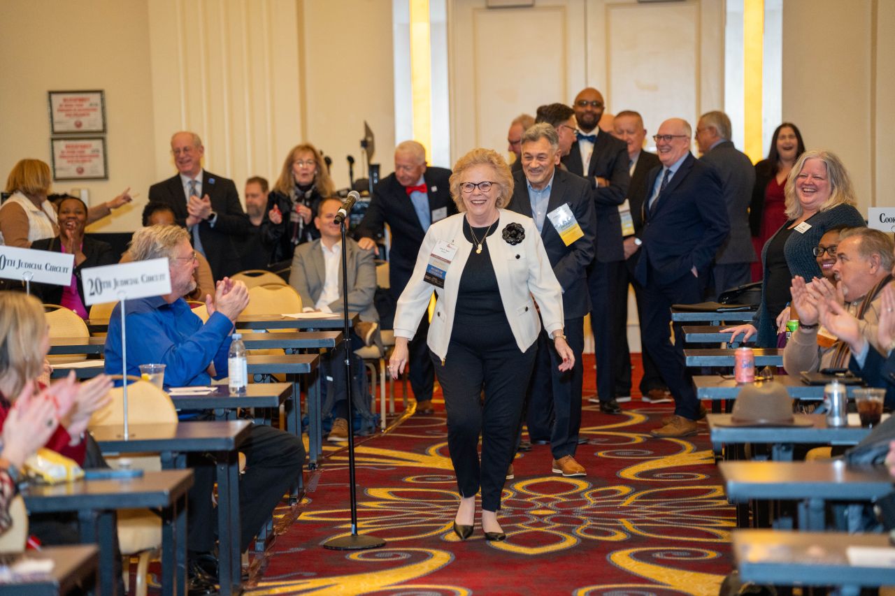 Former President Irene F. Bahr, 2006-07, of Wheaton