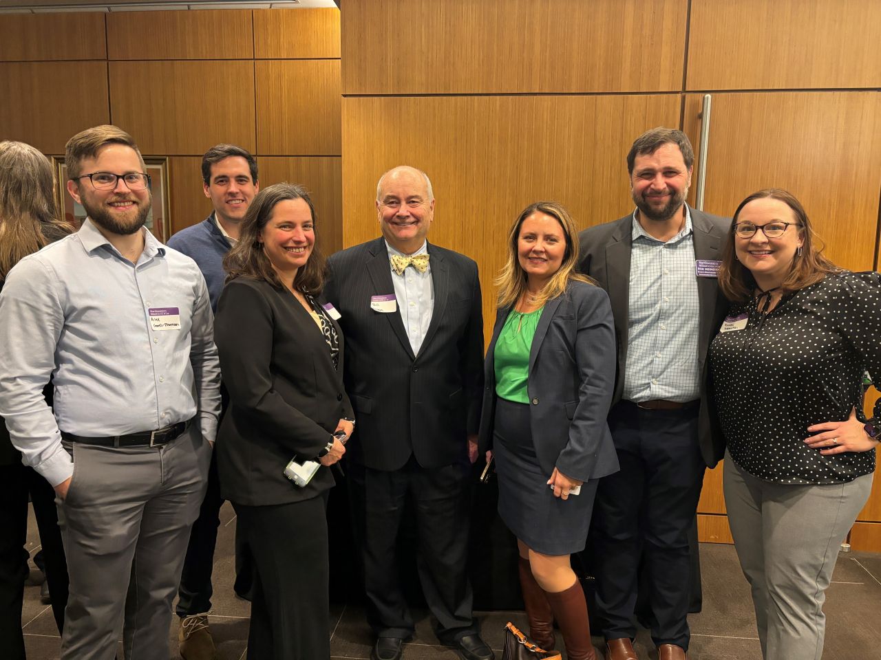 (Left to Right): Alex Garel-Frantzen, Matt Walker, Cara Sawyer, Bill Anaya, Karen Mack, Rob Weinstock, & ISBA Board Member Emily Masalski